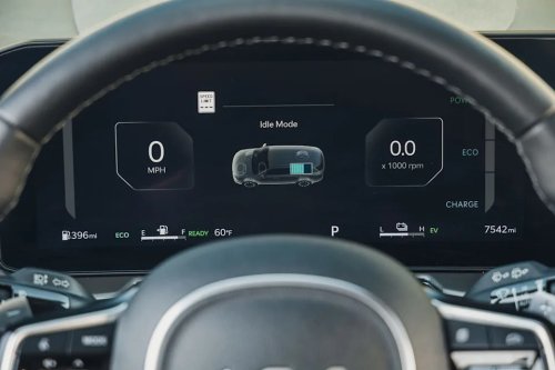 View Interior Photos of the 2025 Kia Sorento Hybrid