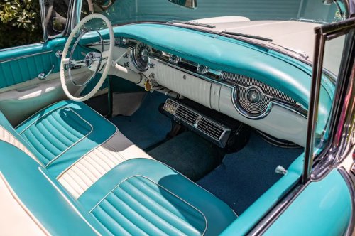 1955 Oldsmobile Starfire 98 Convertible for Sale With 7,900 Miles Shown