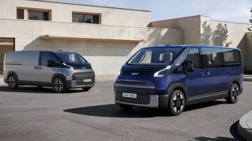 Kia, Kia's New PV7 Electric Van Is 2 Feet Longer Than The PV5 And Looks Even Cooler