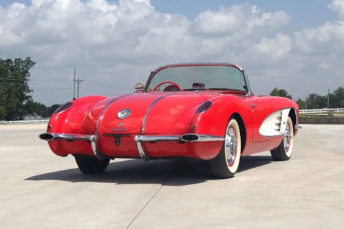 Here's Your Chance to Buy George Strait's Signet Red 1958 Corvette