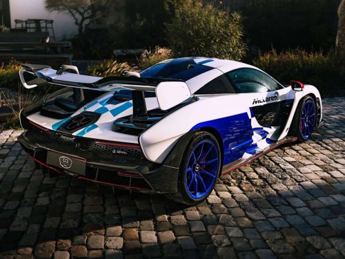 McLaren, BMW, McLaren Senna in Fina Colours: A Rare Commission That Remembers the F1 GTR's BMW Years