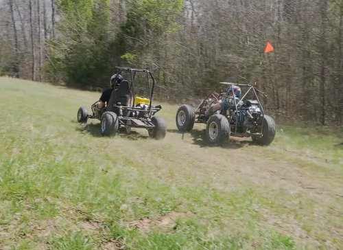 YouTubers Put a Massive Predator 670 V-Twin on a Knockoff Go-Kart—And It Was Terrifying