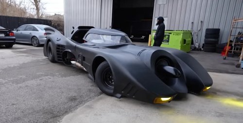 A Houston Doctor Drives A 1,000-HP Batmobile On The Street