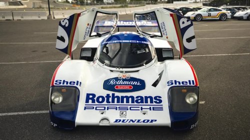 A Factory Rothmans Porsche 962 Is Running Again, and the Rarest Part Wasn't a Part