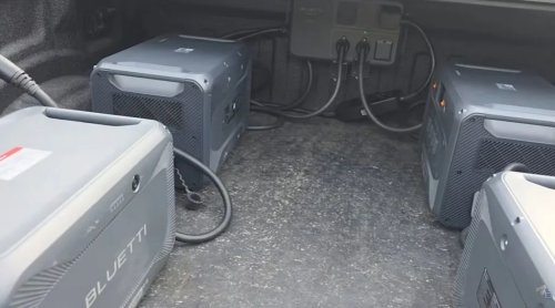 Battery, Can You Extend An EV's Range With Portable Battery Banks? This Guy Is Trying It.
