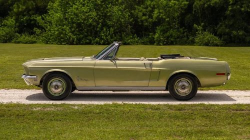 1968 Ford Mustang Convertible for Sale With 5,000 Miles Shown