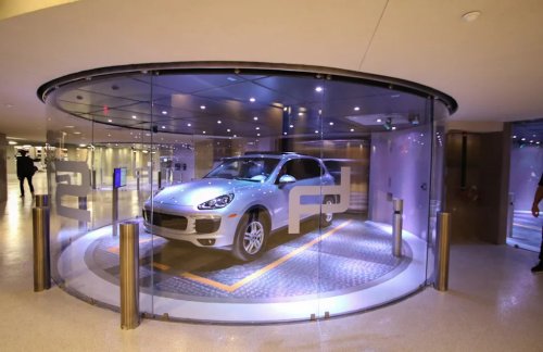 Wealthy collectors are buying condos just for their cars