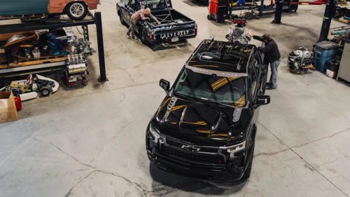 Chevrolet, Chevrolet Silverado, Meet The Lowered Chevrolet Silverado Black Widow SR — A 675-HP V8 Street Truck