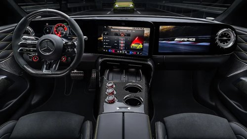 The Sleek 2027 Mercedes-AMG GT 4-Door in Photos
