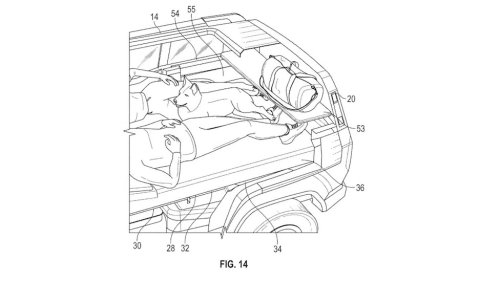 Would You Sleep Inside Your Ford Bronco? This Patent Makes a Strong Case.