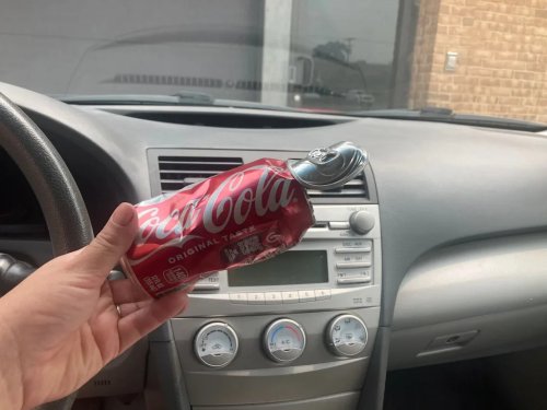 A Coke Blew Up In My Car. We Used Our Favorite Upholstery Cleaner to Fix It