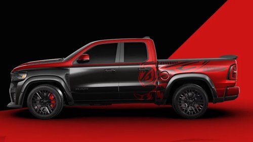 RAM, This 900+ HP 2027 Ram 1500 Rumble Bee SRT Is Being Auctioned For Charity With A Viper-Powered SRT-10