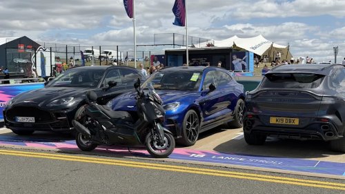 Here’s a Peek at the F1 Drivers’ Parking Lot in Silverstone