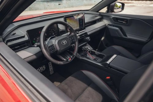 View Interior Photos of the 2026 Toyota RAV4 GR Sport