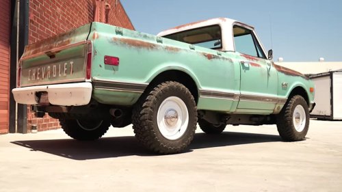 Chevy, This '68 Chevy C10 Is Actually A Brand-New Silverado 1500 Underneath