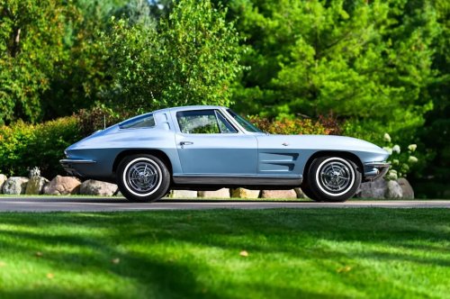 1963 Chevrolet Corvette Split-Window Coupe for Sale With 50k Miles Shown