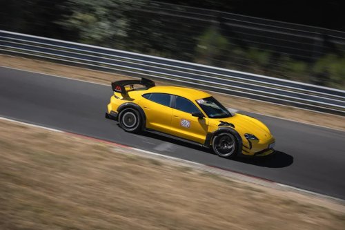 We Take Porsche’s 1019-HP EV Track Monster to the Nürburgring