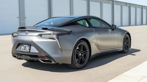 Lexus, Lexus LC, Someone Bought This Lexus LC 500 In August — 200 Miles Later, It's Already For Sal