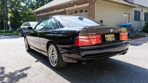BMW, Someone Is Selling This Classic BMW Coupe With V12 Power And Pop-Up Headlights