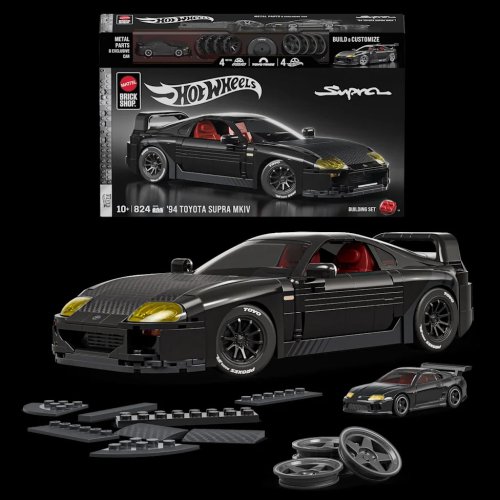 If You Love Building Enthusiast Cars Out of Mattel Bricks, They've Got a Miura for You, and More