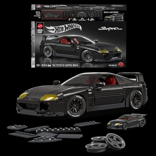 If You Love Building Enthusiast Cars Out of Mattel Bricks, They've Got a Miura for You, and More