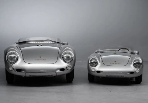 Porsche, Porsche Licensed an 80-Percent 550 Spyder That Runs on 48 Volts — and Can’t Legally Touch a Road