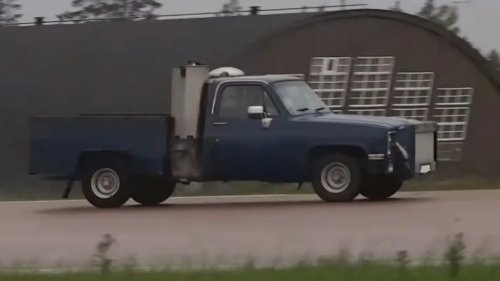 This Chevy Truck Runs on Wood, and It Just Broke a Speed Record