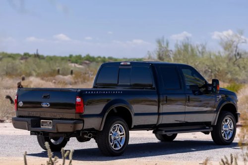Ford, Ford F-250, Pristine 3k-Mile 2009 Ford F-250 Harley-Davidson Edition Hits No-Reserve Bring a Trailer Auction