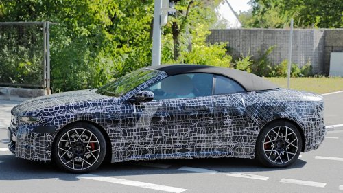 Spied: BMW i4 Convertible Confirms EV Droptops Are Going Mainstream