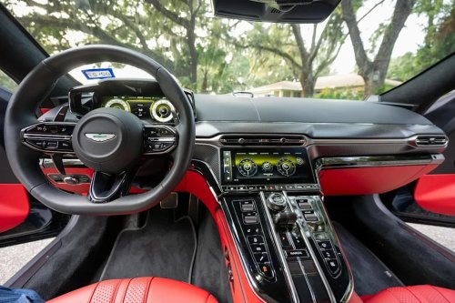 2025 Aston Martin Vantage for Sale With 1,500 Miles Shown