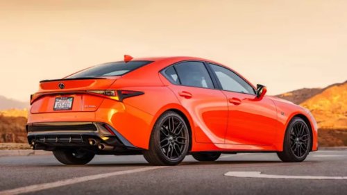 The V-8 sports sedan that blends Lexus reliability with real pace