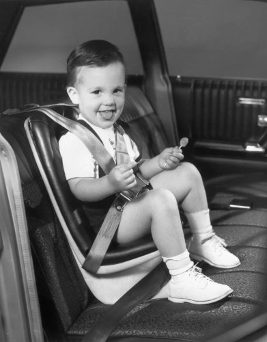 13 unbelievable child car seats from the past century