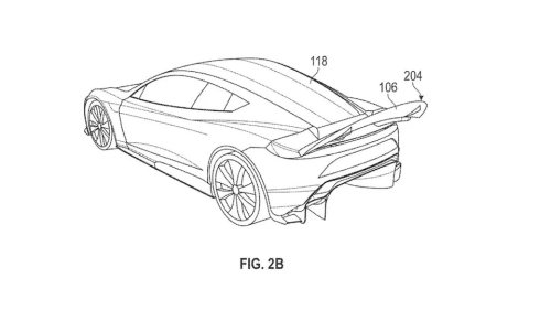 Tesla, Tesla Roadster Patent Reveals an Active Rear Wing