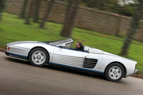 Driving Giovanni Agnelli’s unique Ferrari Testarossa Spider