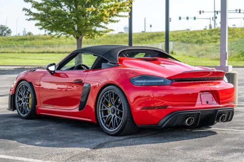 2025 Porsche 718 Spyder RS Weissach for Sale With 600 Miles