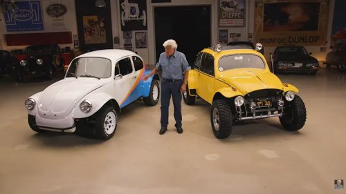 Jay Leno Gets Behind The Wheel Of A Baja Bug And Absolutely Loves It