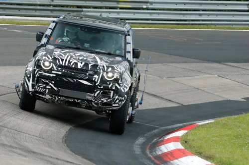 Land Rover, Rover, New Extreme Land Rover Defender Spotted Absolutely Flying on the Nurburgring