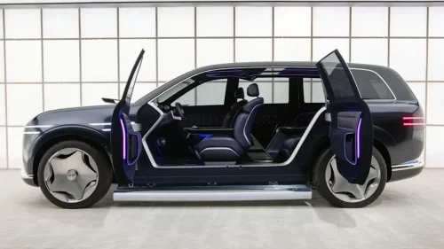 Genesis' New Flagship SUV Will Get Rolls-Royce-Style Doors