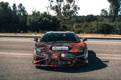 See More Photos of The 2027 Lamborghini Revuleto SV Prototype