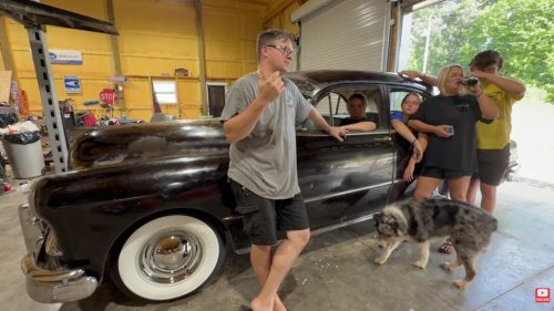 This ’49 Pontiac Silver Streak Time Capsule Was Parked In A Basement And Forgotten For 66 Years