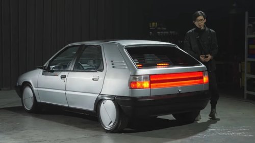 He Spent $10,000 To Turn a Junked Citroën ZX Into a Real-Life Cyberpunk 2077 Machine