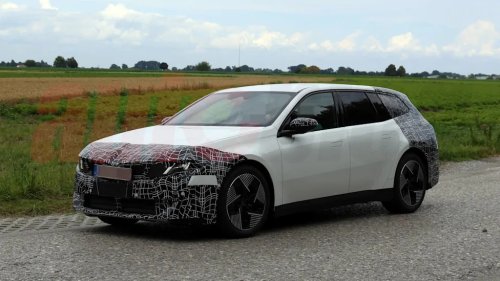 BMW's First Electric 3 Series Wagon Spied For The First Time