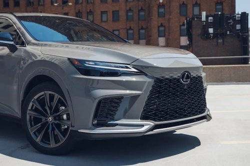 See Exterior Pics of the 2026 Lexus RX350h F Sport