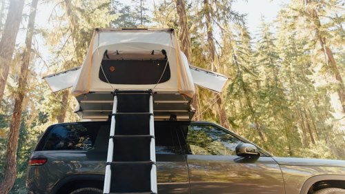 This Slick New iKamper Rooftop Tent Is Reason Enough to Get a Rivian