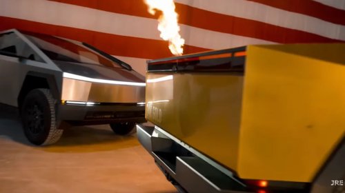 Cybertruck Coated in $60,000 Worth of 24-Karat Gold Sold for Shockingly Low Amount at Auction