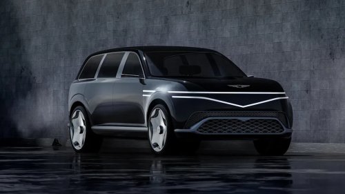 Genesis, SUV, Genesis’s Flagship GV90 SUV to Debut Next Month, Exec Says, Will Pack Rolls Royce-Style Coach Doors