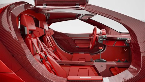 ‘Tutto Rosso’ Capricorn 01 Zagato Will Debut at Villa d’Est
