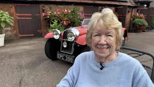 Classic car returns to factory after 90 years
