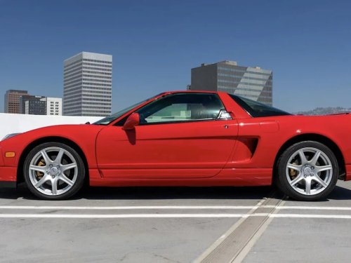 Acura, NSX, Rare New Formula Red 2005 Acura NSX Is A Low-Mile Time Capsule Heading To Auction