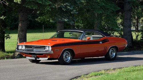 Hemi-Orange 1971 Dodge Challenger R/T With Two Broadcast Sheets Is Headed To Auction
